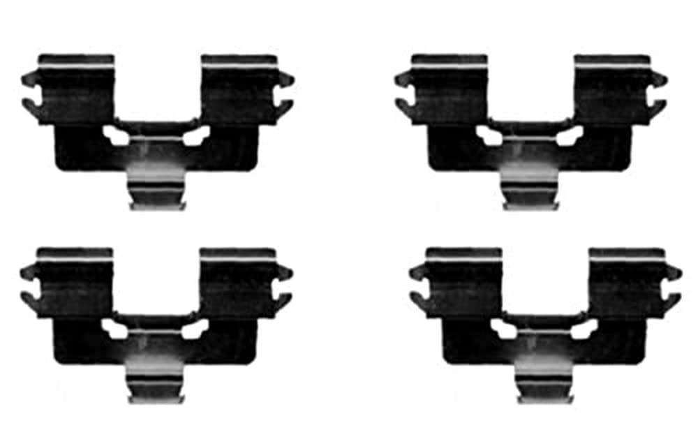 HELLA 8DZ 355 203-711 Zubehörsatz, Scheibenbremsbelag - K0249 - Bremssystem: Akebono - für u.a. EUNOS / MAZDA von Hella