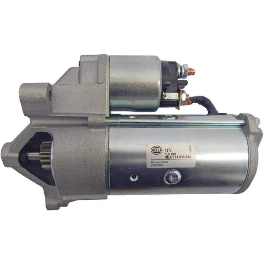 HELLA 8EA 011 610-281 Starter/Anlasser - 12V - 1.9kW - für u.a. Peugeot 407 (6D_) von Hella