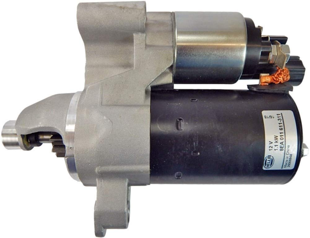 HELLA 8EA 011 611-311 Starter/Anlasser - 12V - 1.1kW - für u.a. Audi A4 (8K2, B8) von Hella