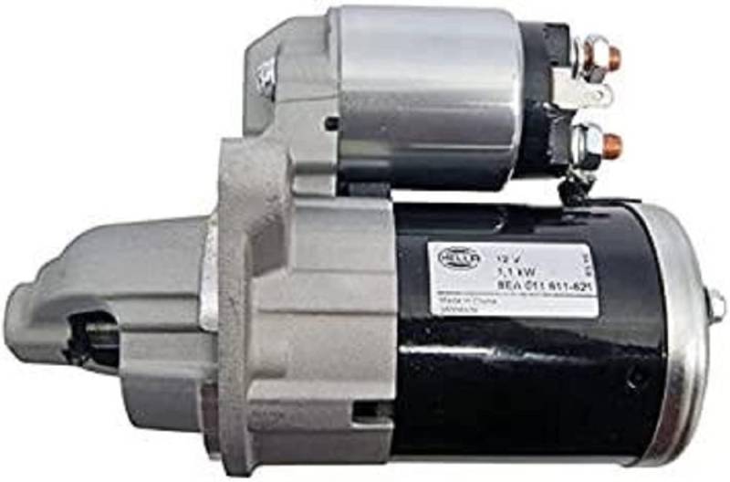 HELLA 8EA 011 611-621 Starter/Anlasser - 12V - 1.1kW - für u.a. Opel Agila (B) (H08) von Hella