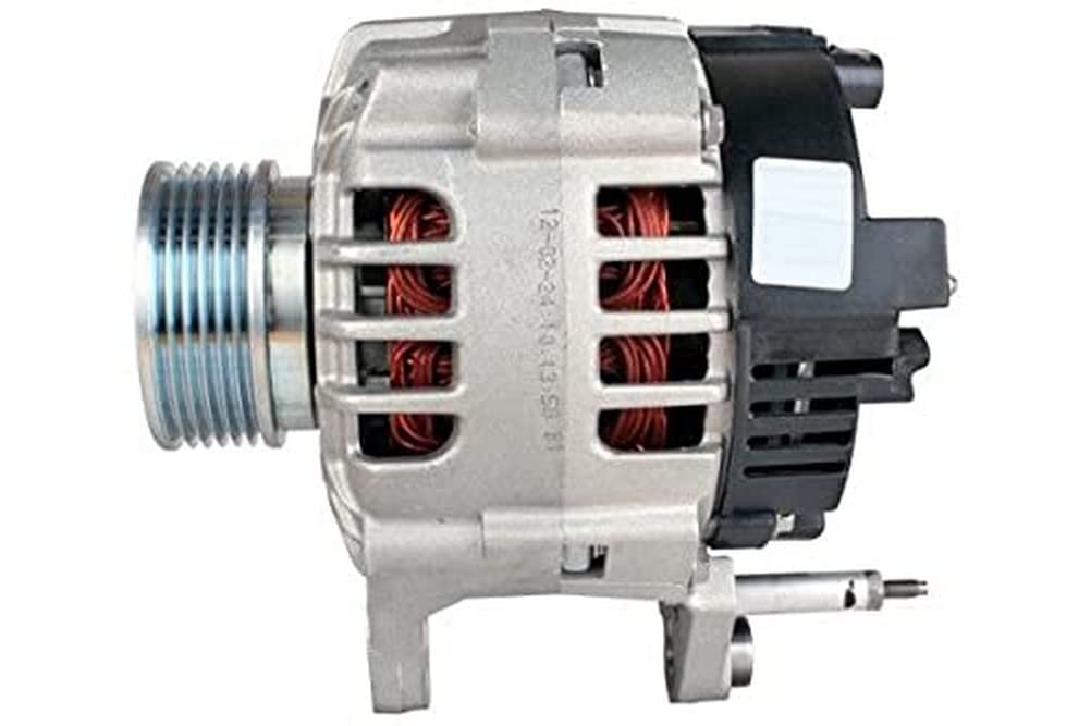 HELLA 8EL 012 428-071 Generator/Lichtmaschine - 14V - 90A - für u.a. VW T4 (70B,70C,7DB,7DK,70J,70K,7DC,7DJ) von Hella