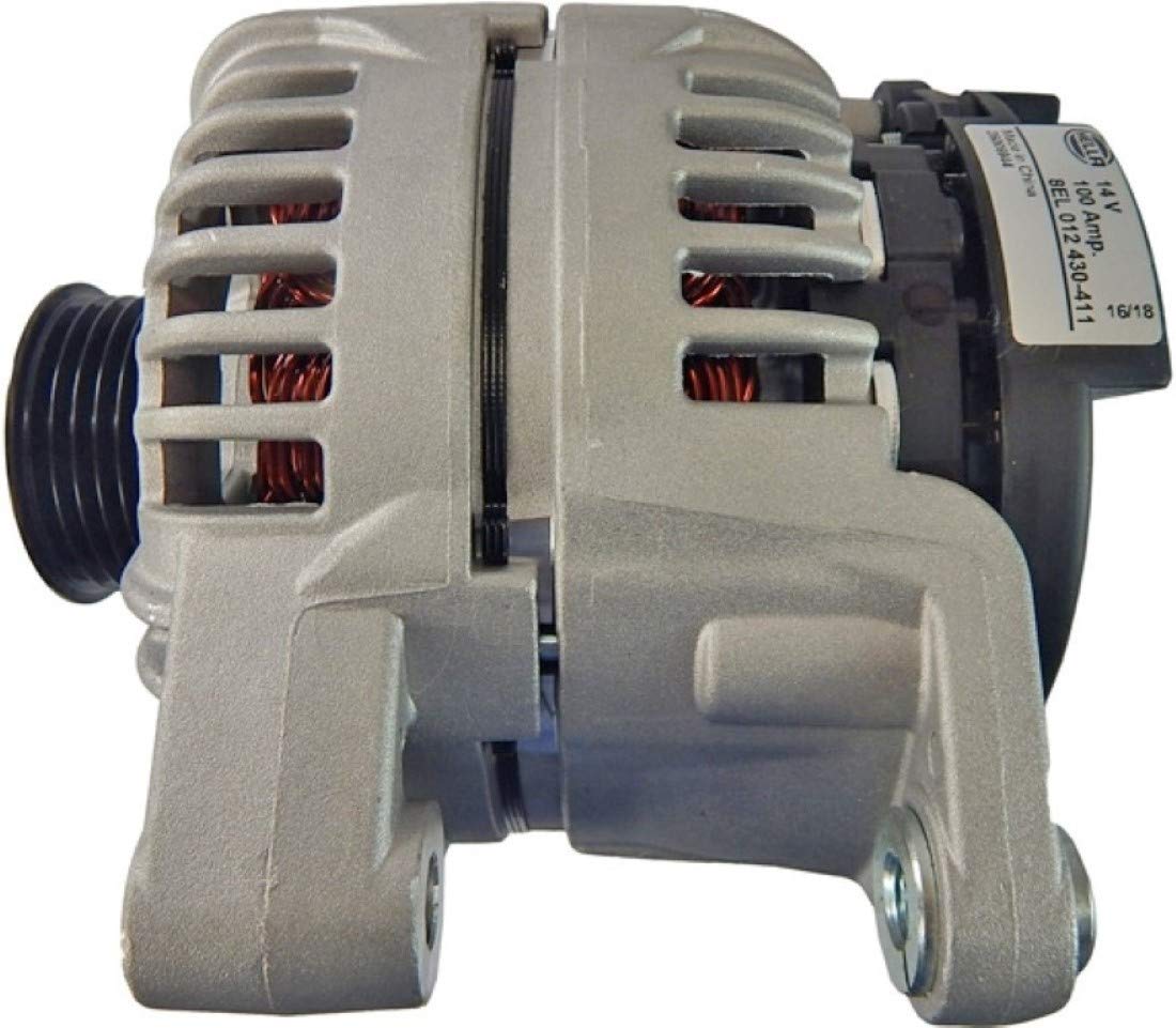 HELLA 8EL 012 430-411 Generator/Lichtmaschine - 14V - 100A - für u.a. Opel Corsa C (X01) von Hella