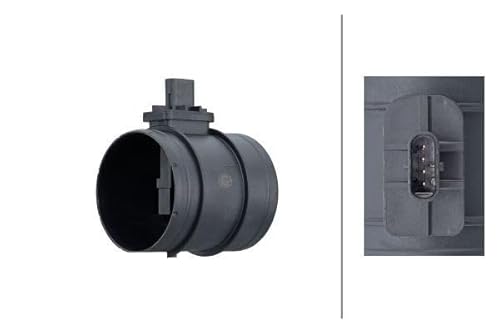 HELLA 8ET 358 166-451 Luftmassenmesser - 4-polig - Rohrstutzen von Hella