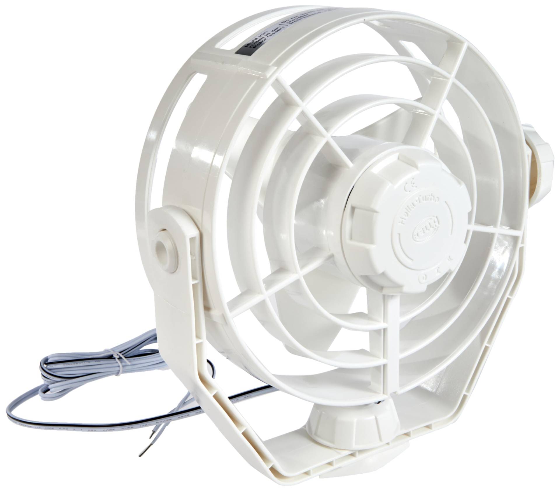 HELLA Ventilator - Turbo - 8EV 003 361-022, 12V, Wit, Weiß von Hella