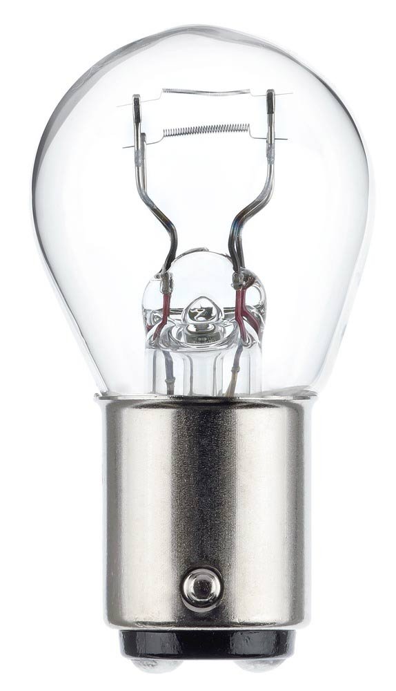 HELLA 8GD 004 772-121 Glühlampe - P21/4W - Standard - 12V - 21/4W - Sockelausführung: BAZ15d - Schachtel - Menge: 10 von Hella