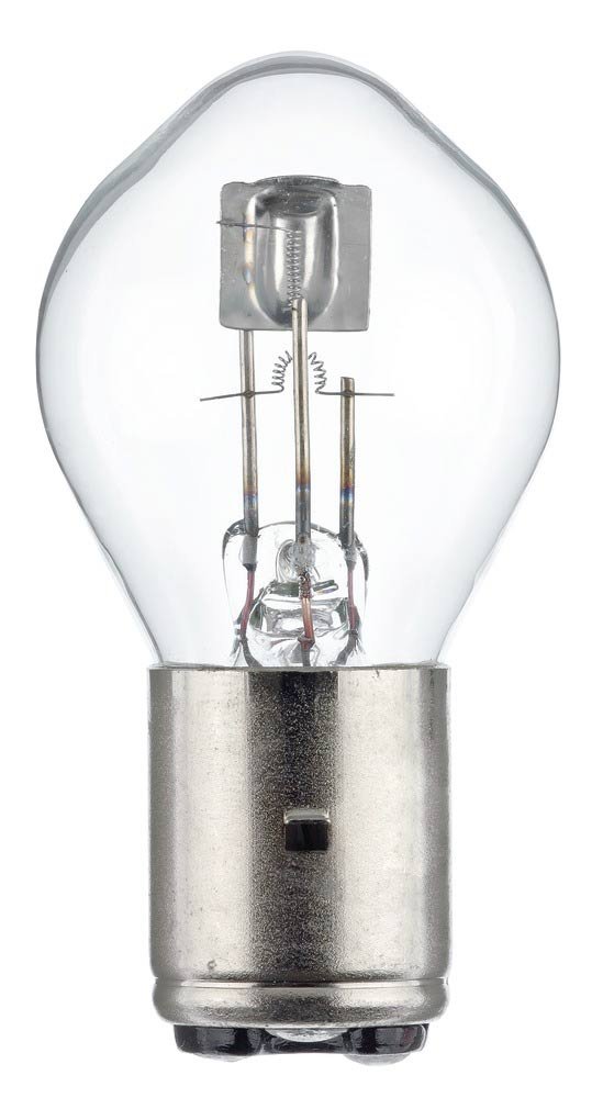 HELLA 8GD 008 898-061 Halogen Glühlampe - S2 - Standard - 6V - 35/35W - Sockelausführung Glühlampe: BA20d - Schachtel - Menge: 1 von Hella