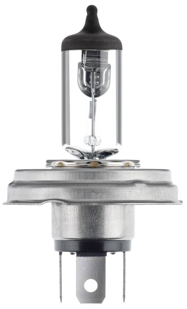 HELLA Halogen Glühlampe - R2 (Bilux) - Heavy Duty - 24V - 75/70W - Sockelausführung Glühlampe: P45t - Schachtel - Menge: 1 - 8GJ 003 133-242, silber von Hella