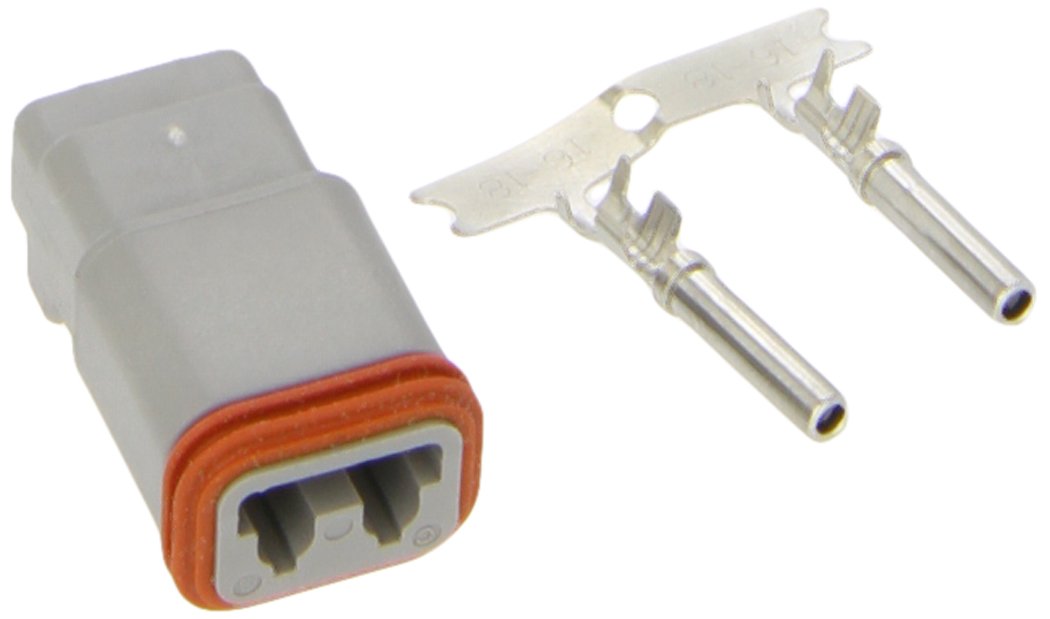 HELLA 8JA 990 295-127 Stecker - Stecker: DEUTSCH Stecker - Menge: 10 von Hella