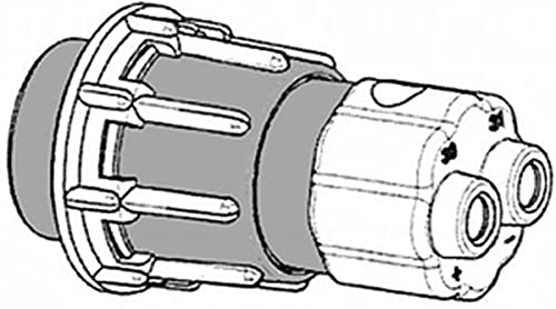 HELLA Steckdose - Stecker: Male - mit Masseanschluss - 8JB 862 757-017 von Hella