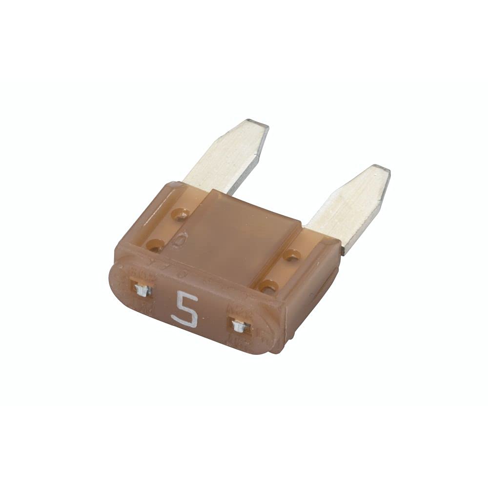 HELLA Sicherung - Mini-Flachstecksicherung - 5A - beige - Menge: 5 - 8JS 728 596-811 von Hella