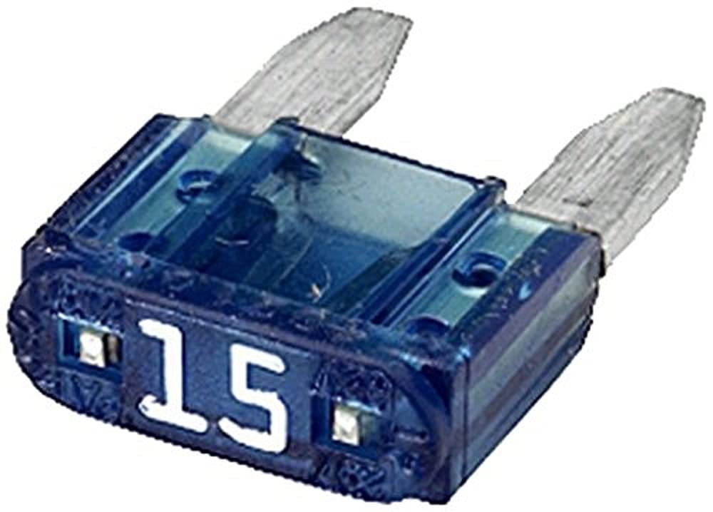 HELLA Sicherung - Mini-Flachstecksicherung - 15/5A - blau - Menge: 5 - 8JS 728 596-831 von Hella