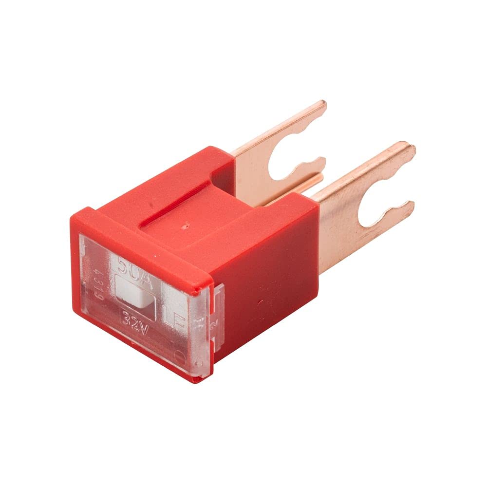 HELLA Sicherung - PAL-Blocksicherung Serie1 - 50A - rot - Stecker: Male - Menge: 1 - 8JS 740 026-251 von Hella