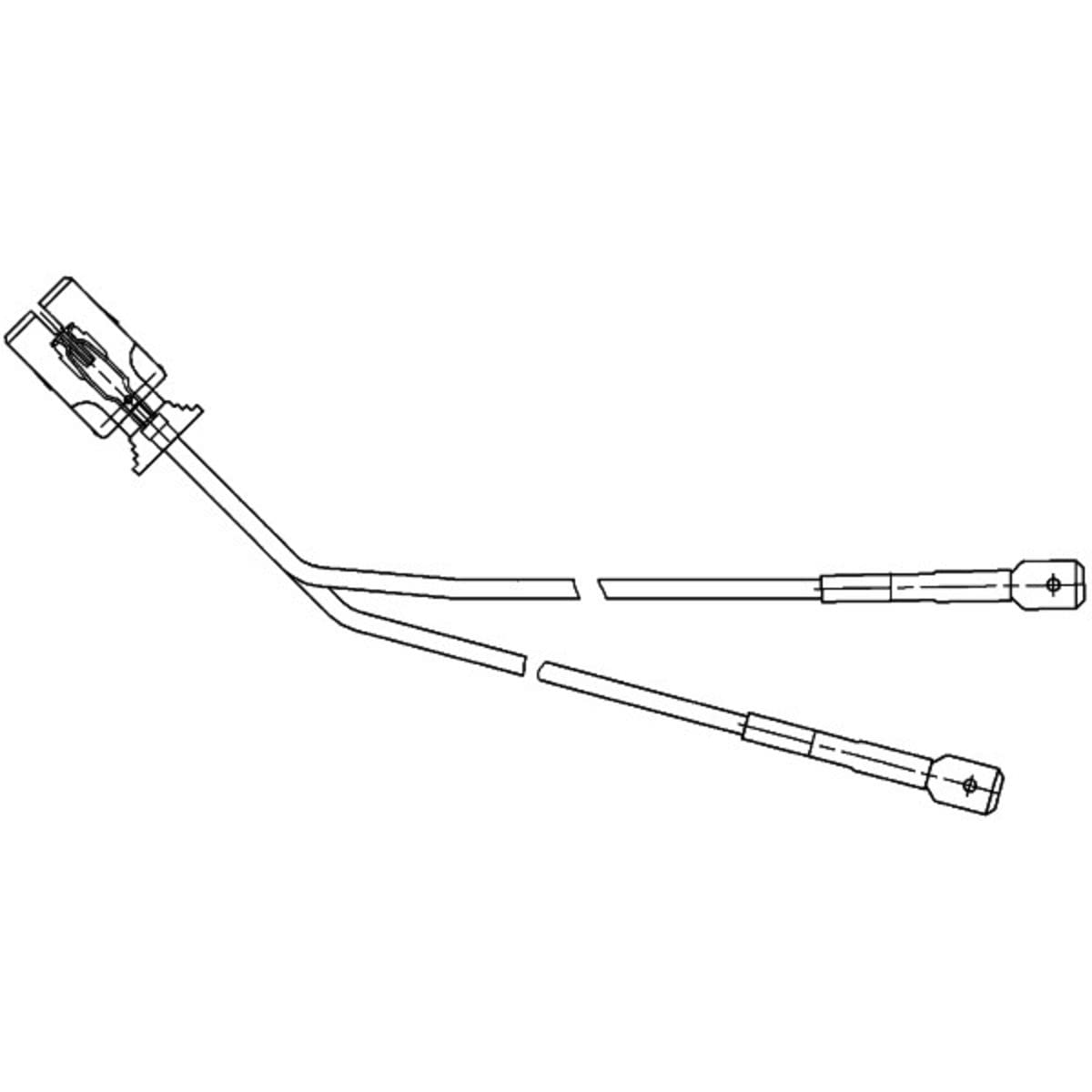 HELLA 8KA 147 162-017 Leitungssatz - mit Lampenträger von Hella