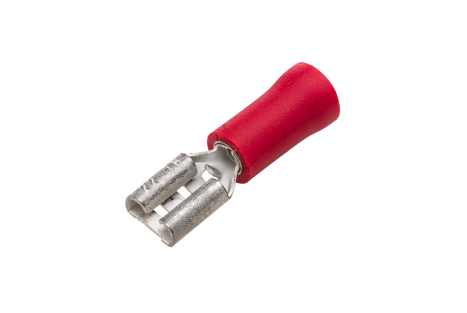 HELLA Leitungsverbinder - rot - von: 0.5mm² - bis: 1.0mm² - Flachsteckhülse - 4,8 x 0,5 - Set - Menge: 10 - 8KW 705 392-812 von Hella