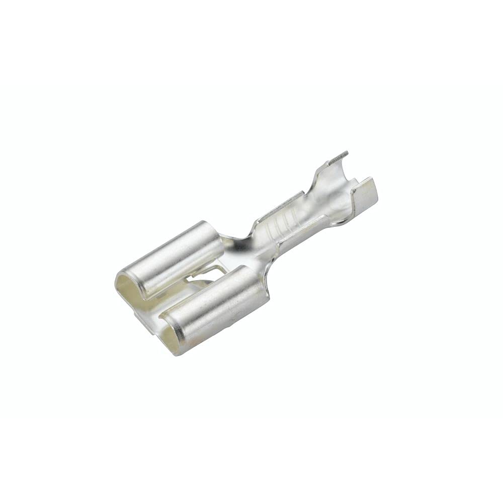 HELLA 8KW 744 882-003 Leitungsverbinder - silber - von: 0.5mm² - bis: 1.0mm² - Flachsteckhülse - 6,3 x 0,8 - Menge: 100 von Hella