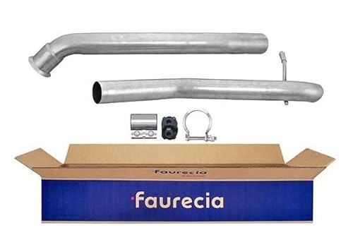 HELLA 8LA 366 003-791 Abgasrohr - Easy2Fit® Kit - hinten - zweiteilig - Set mit Anbauteilen - für u.a. FIAT SCUDO von Hella