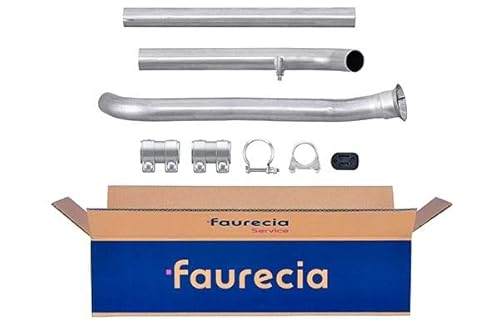 HELLA 8LA 366 007-001 Reparaturrohr, Katalysator - Easy2Fit® Kit - dreiteilig - Set mit Anbauteilen - für u.a. PEUGEOT 106 I von Hella