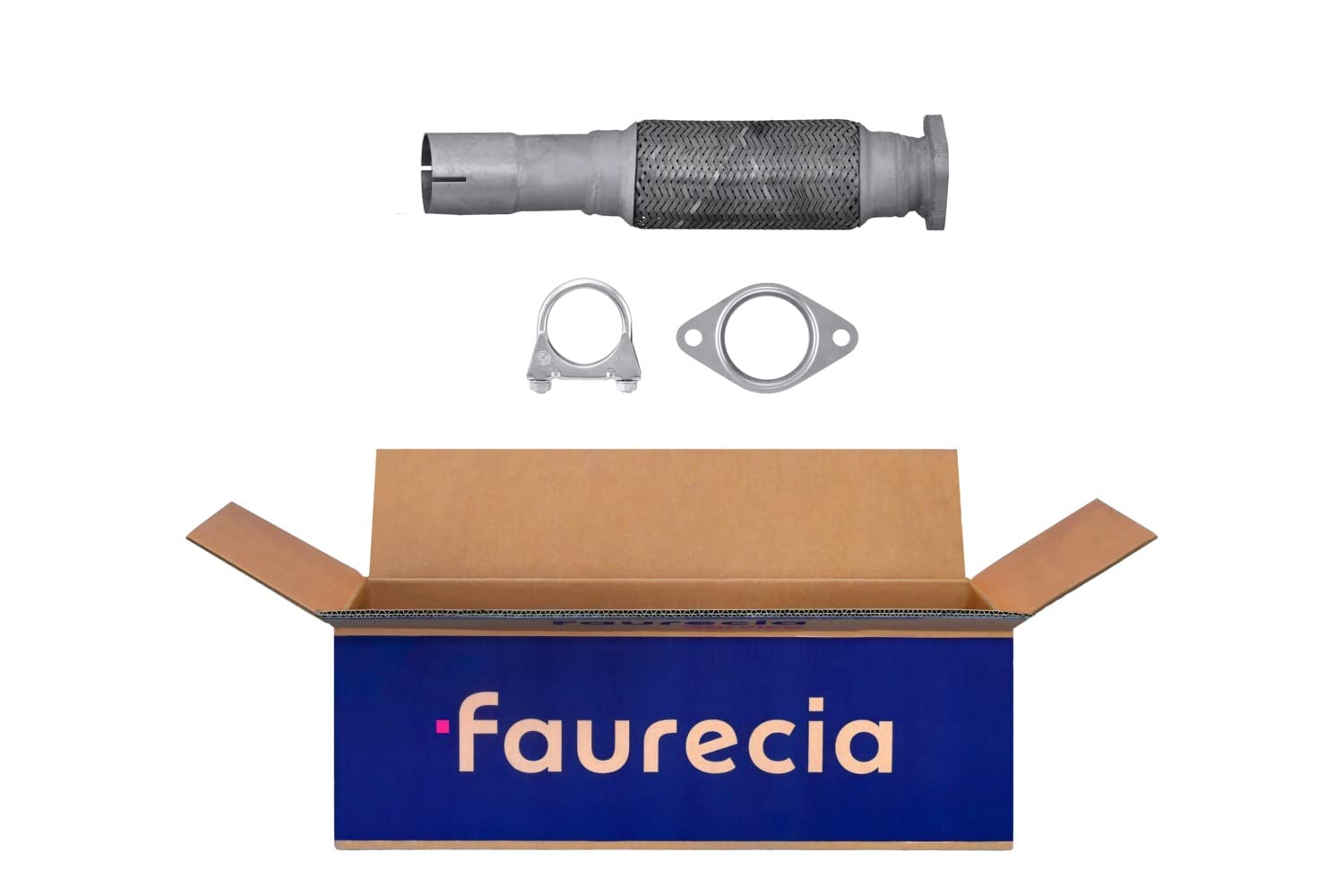 HELLA 8LA 366 007-171 Reparaturrohr, Katalysator - Easy2Fit® Kit - einteilig - Set mit Anbauteilen - für u.a. FORD FIESTA IV von Hella