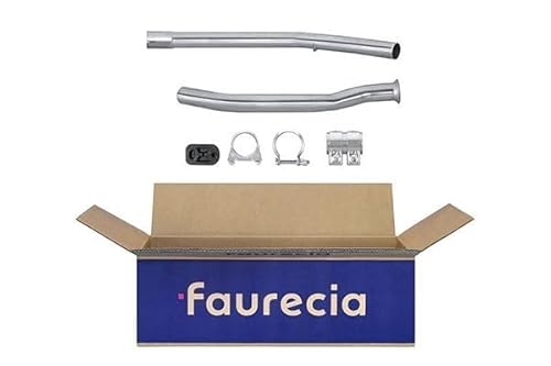 HELLA 8LA 366 007-281 Reparaturrohr, Katalysator - Easy2Fit® Kit - zweiteilig - Set mit Anbauteilen - für u.a. PEUGEOT 206 von Hella