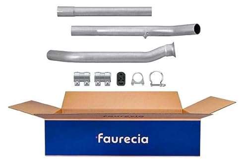 HELLA 8LA 366 007-311 Reparaturrohr, Katalysator - Easy2Fit® Kit - dreiteilig - Set mit Anbauteilen - für u.a. PEUGEOT 206 von Hella