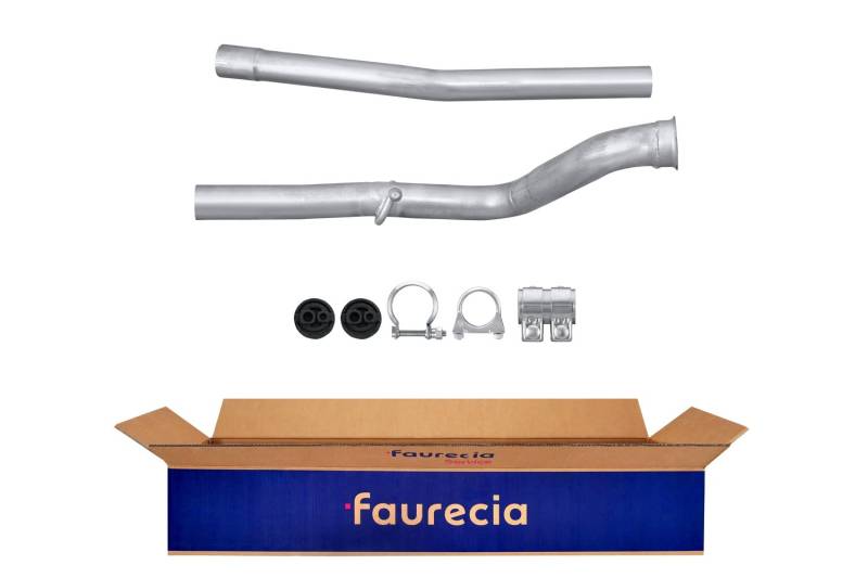 HELLA 8LA 366 007-351 Reparaturrohr, Katalysator - Easy2Fit® Kit - zweiteilig - Set mit Anbauteilen - für u.a. PEUGEOT 406 von Hella