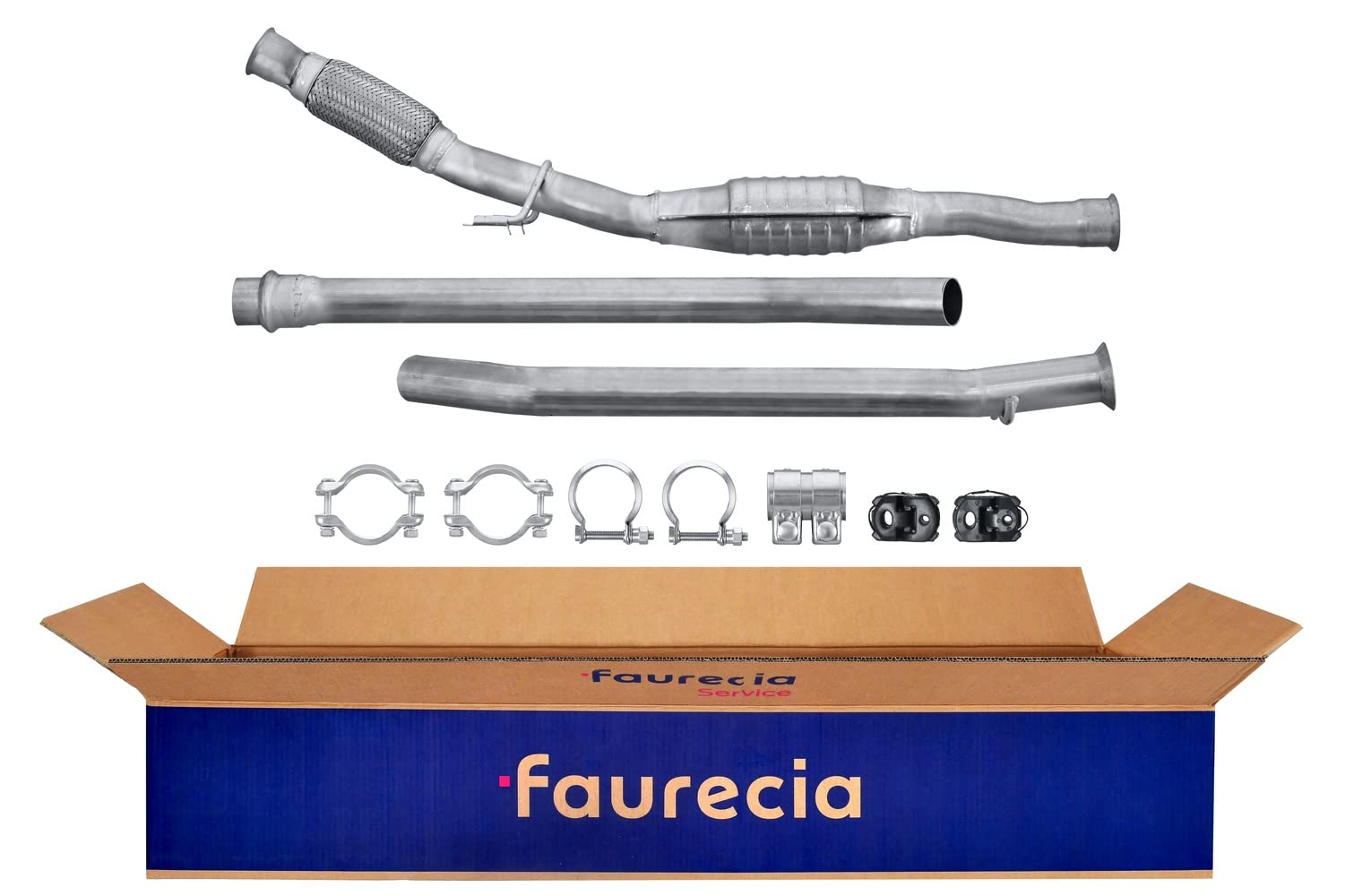 HELLA 8LE 366 050-971 Katalysator - Easy2Fit® Kit - Euro 3 - zweiteilig - Set mit Anbauteilen - für u.a. CITROËN XSARA PICASSO von Hella