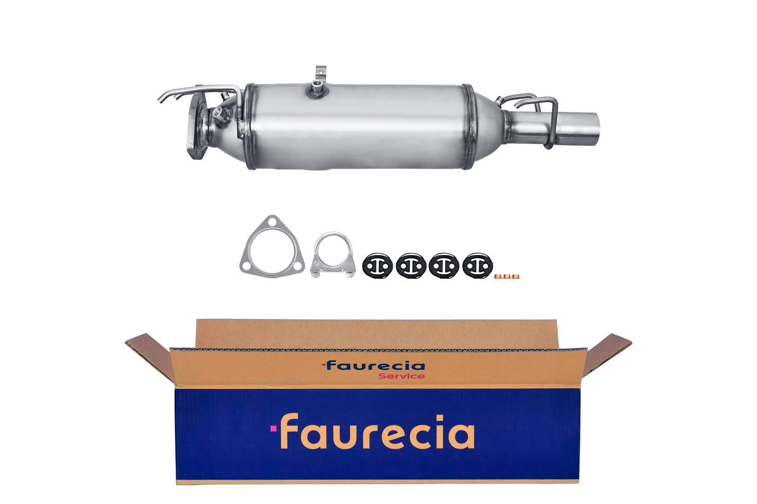 HELLA 8LG 366 070-271 Dieselpartikelfilter - Easy2Fit® Kit - Euro 5 - einteilig - Set mit Anbauteilen (überwiegend Langstreckenverkehr) - für u.a. FIAT DUCATO von Hella