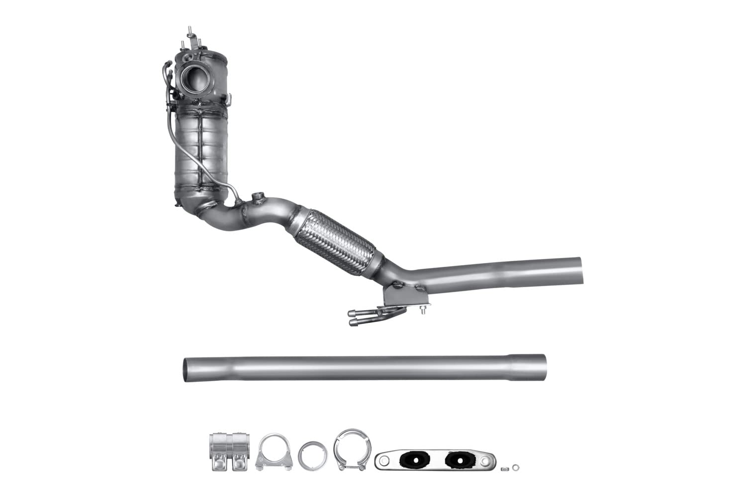 HELLA 8LG 366 071-431 Dieselpartikelfilter - Easy2Fit® Kit - Euro 5 - zweiteilig - Set mit Anbauteilen (überwiegend Langstreckenverkehr) - für u.a. VW TIGUAN (5N_) von Hella