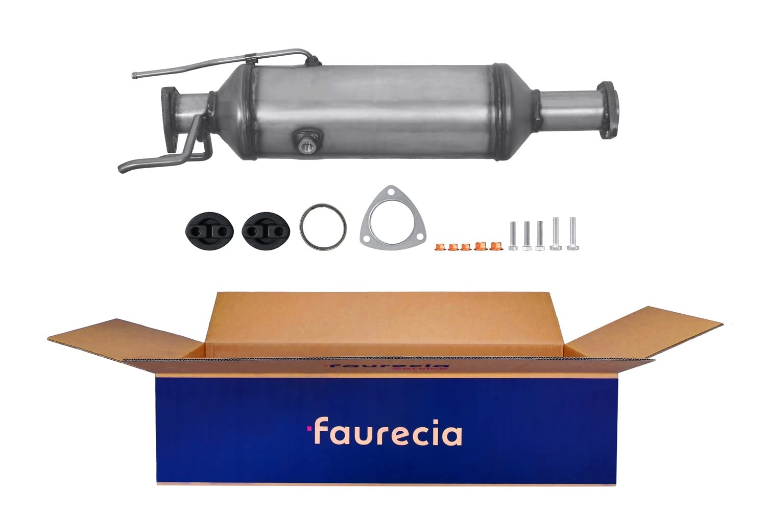 HELLA 8LH 366 080-421 Dieselpartikelfilter - Easy2Fit® Kit - Euro 4 - einteilig - Set mit Anbauteilen (für Kurz- und Langstreckenverkehr) - für u.a. FIAT SEDICI von Hella