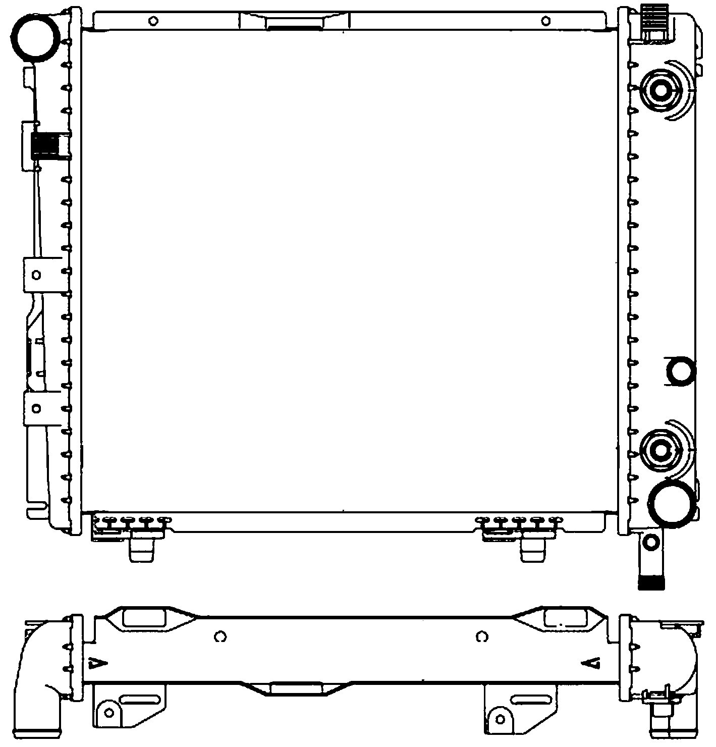 HELLA 8MK 376 712-154 Kühler, Motorkühlung von Hella