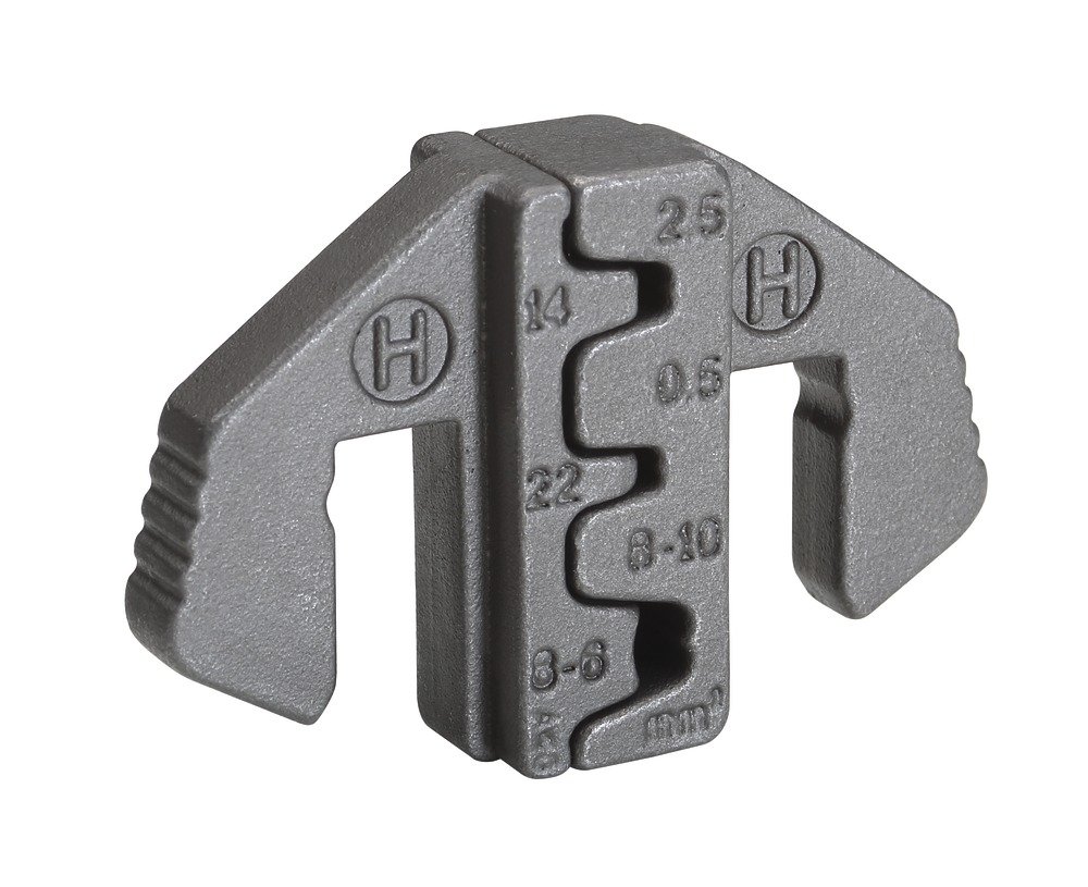 HELLA Crimpzangeneinsatz - Metall - Ø von: 0.5mm - Ø bis: 10.0mm - Basic insert H - 8PE 863 807-461 von Hella