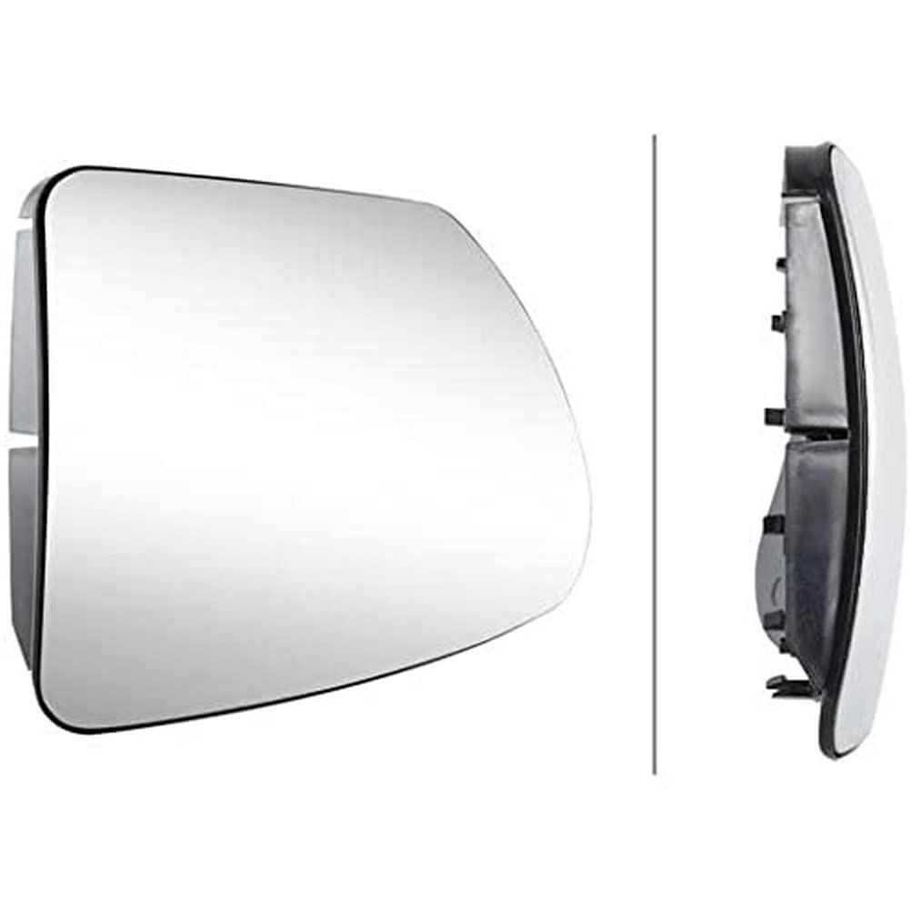 HELLA 9MX 564 357-002 Spiegelglas, Außenspiegel - 24V - rechts von Hella