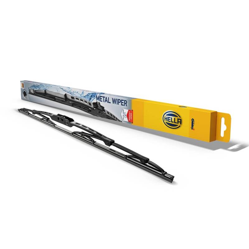 HELLA 9XW 178 878-111 Metal Wiper Scheibenwischer - WP28 - Bügelwischerblatt - für Linkslenker - 11" - 275mm - vorne - Menge: 1 von Hella