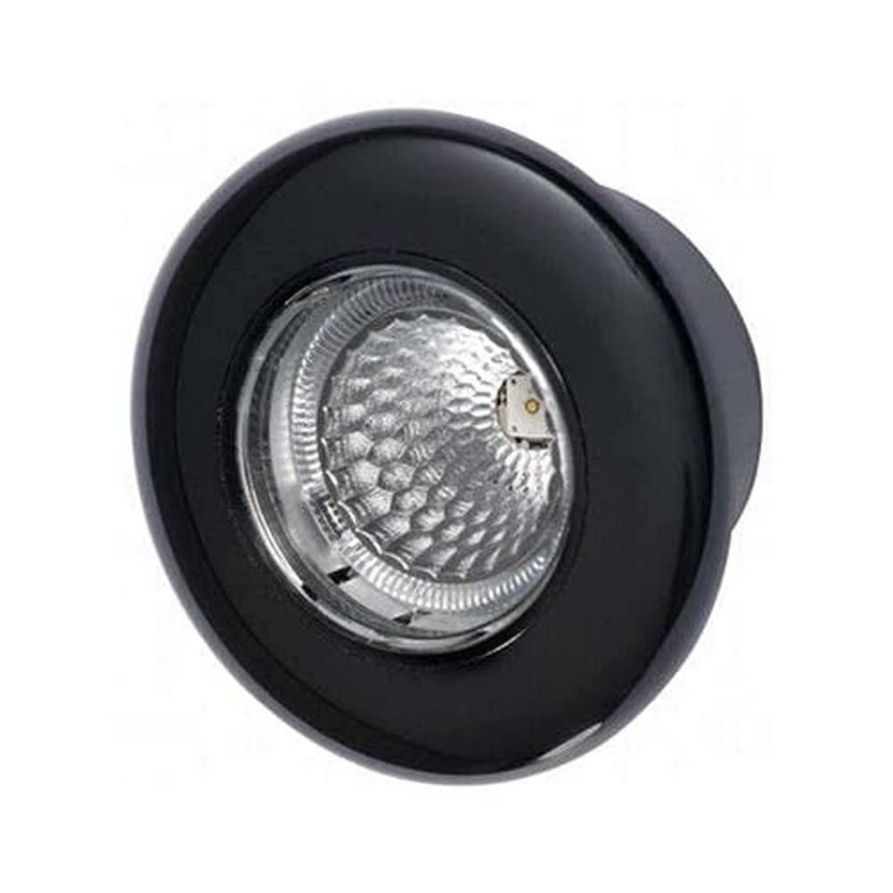 HELLA Innenraumleuchte - SpotLED - LED - 12V / 24V - 2W - Schraubanschluss - Lichtscheibenfarbe: glasklar - LED Lichtfarbe: rot - nicht verstellbar - Menge: 1 - 2JA 344 040-001 von Hella