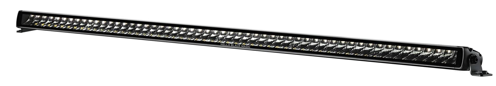 HELLA LED Lightbar Black Magic Slim 50 Zoll 15000 echte Lumen schlank LED Zusatzscheinwerfer 12V - 24V Flutlicht LED Bar Offroad für Auto Pickup LKW SUV ATV - 1FJ 358 176-331 von Hella