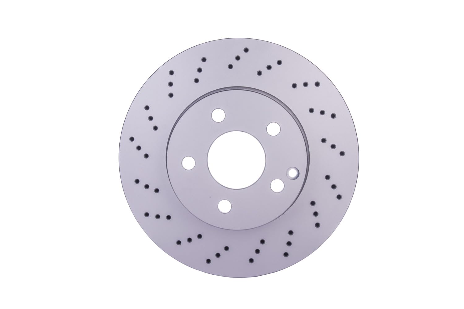 HELLA 8DD 355 128-801 Bremsscheibe - 54650PRO_HC - hochgekohlt - beschichtet - 295mm - 28mm - gelocht/innenbelüftet - für u.a. MERCEDES-BENZ von Hella