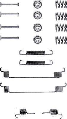 HELLA PAGID 8DZ 355 200-101 Zubehörsatz, Bremsbacken - X0046 - Bremssystem: Bendix - für u.a. FIAT / FORD / LANCIA / PEUGEOT von Hella