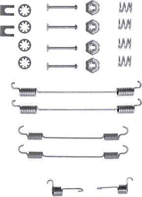 HELLA PAGID 8DZ 355 200-371 Zubehörsatz, Bremsbacken - X0086 - Bremssystem: Bendix - für u.a. CITROEN / NISSAN / PEUGEOT / RENAULT von Hella