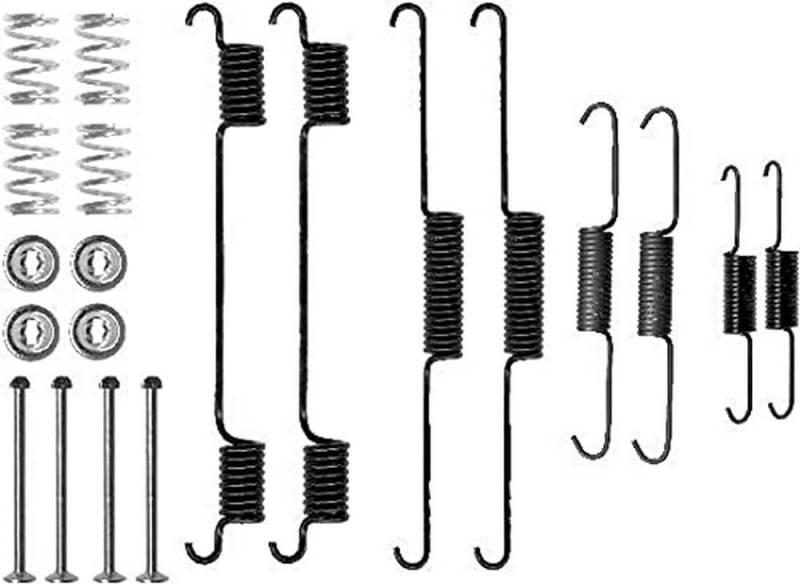 HELLA PAGID 8DZ 355 200-661 Zubehörsatz, Bremsbacken - X0121 - Bremssystem: Mando - für u.a. HYUNDAI / KIA von Hella