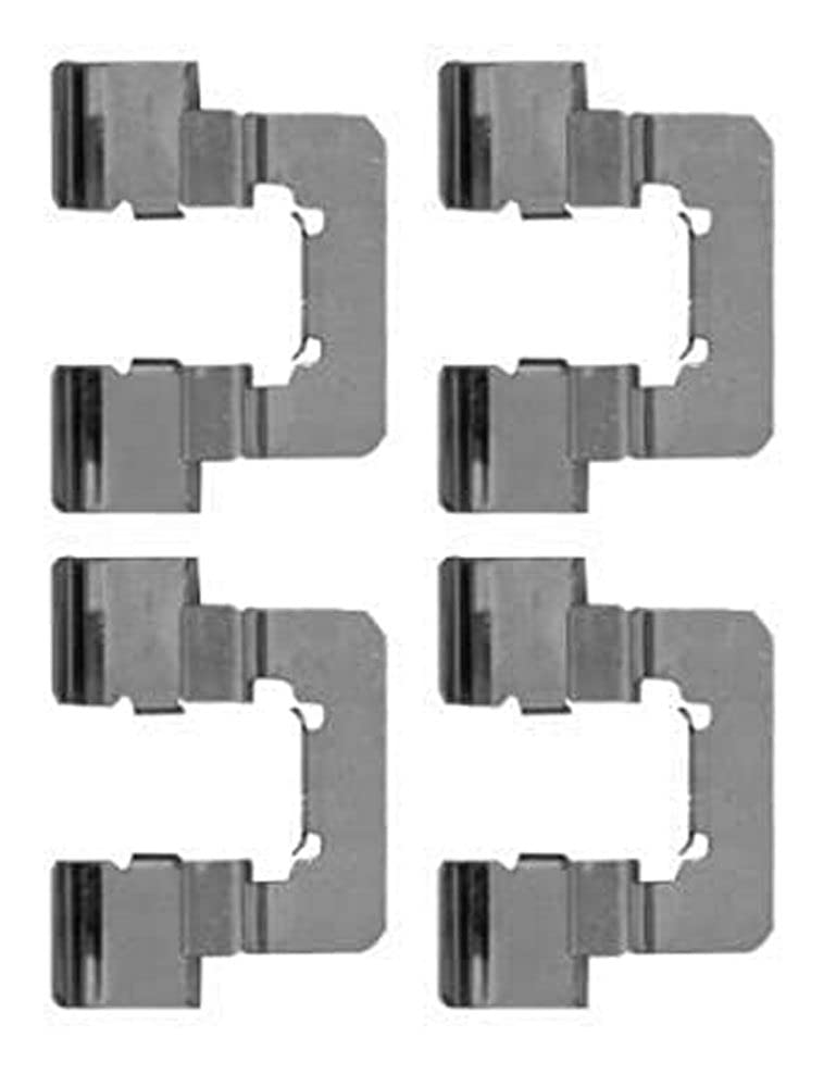 HELLA 8DZ 355 204-741 Zubehörsatz, Scheibenbremsbelag - K0369 - Bremssystem: TRW - für u.a. CHEVROLET / HOLDEN / OPEL / SAAB von Hella