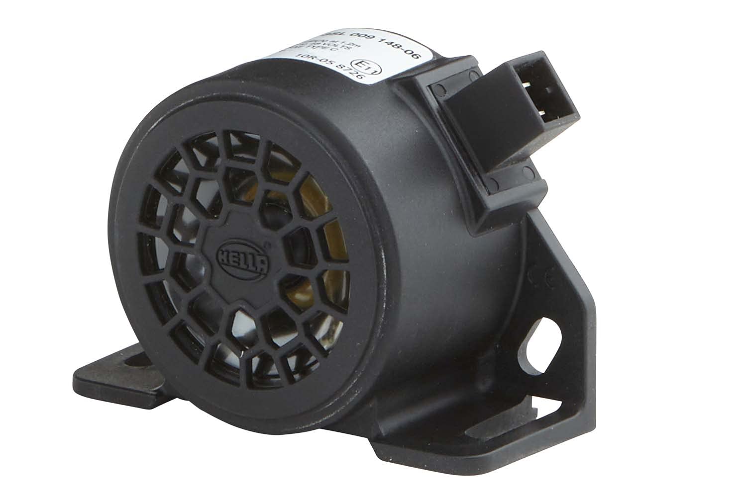 HELLA Rückfahrwarner - 97dB(A) - Frequenzbereich: 1200Hz - SAE - geschraubt - Stecker: AMP - Menge: 1 - 3SL 009 148-061 von Hella