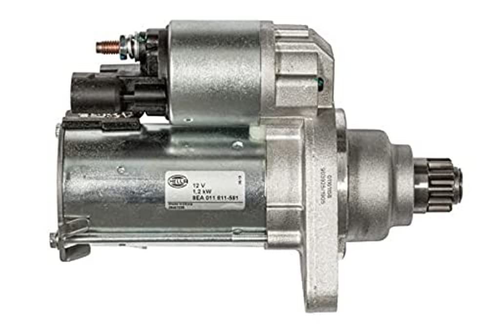 HELLA 8EA 011 611-581 Starter/Anlasser - 12V - 1.2kW - für u.a. VW Polo (6R1, 6C1) von Hella