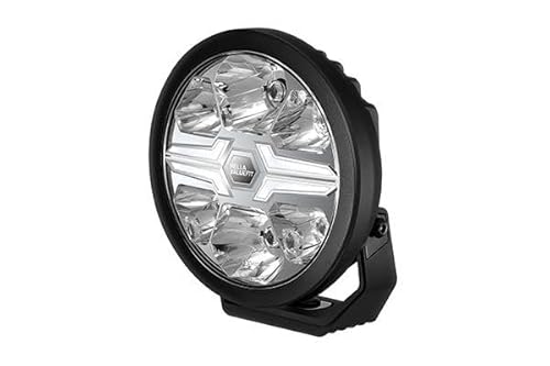 HELLA VALUEFIT Blade Black 9" LED Fernscheinwerfer - 12/24V - rund - Referenzzahl: 50 - Anbau - ECE-148/ECE-149 - Lichtscheibenfarbe: glasklar - Kabel: 500mm - stirnseitig - 1FJ 357 199-051 von Hella