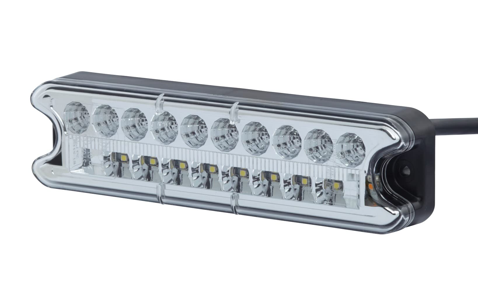 HELLA VALUEFIT Rückleuchte - LED - Anhänger Beleuchtung - 12V / 24V - Anbau/geschraubt - ECE - Lichtscheibenfarbe: glasklar - Stecker: offene Kabelenden - links - Menge: 1 - 2VP 357 021-031 von Hella