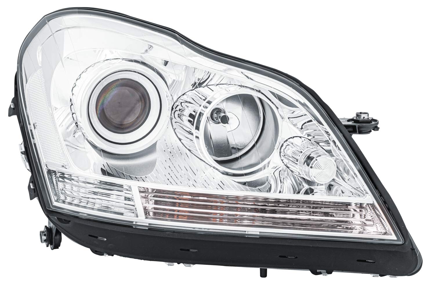 HELLA 1EL 263 400-021 Halogen/DE/FF Scheinwerfer - für u.a. Mercedes-Benz GL-Class (X164) - ECE - für Rechtsverkehr - rechts von Hella