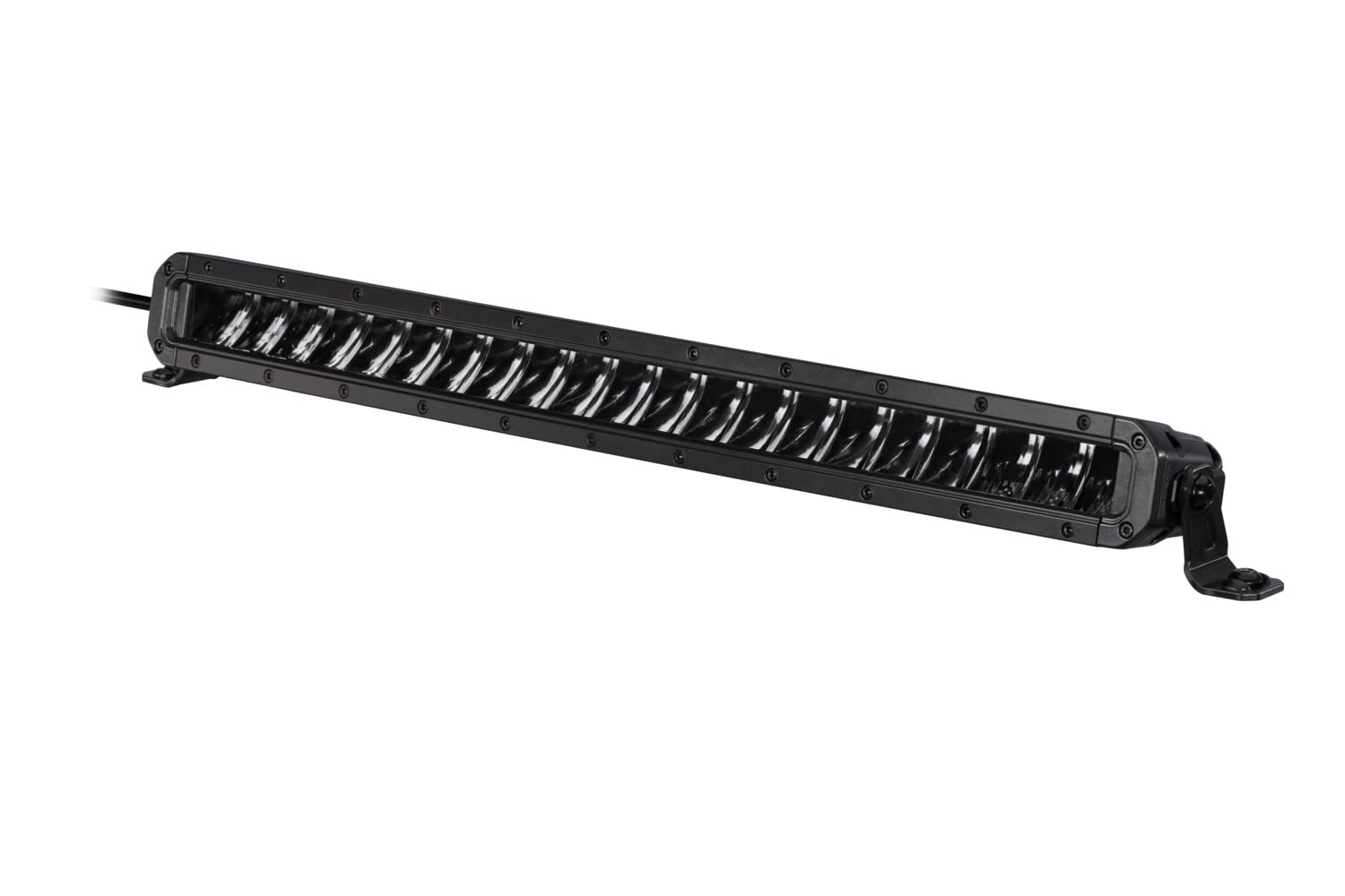 HELLA LED Arbeitsscheinwerfer - Black Magic Tough Lightbar 20" - 12V / 24V - slim/curved - 6000lm - Anbau/Schraubanschluss - stehend - Off-road Lighting - Kabel: 2000mm - 1GJ 358 197-501 von Hella