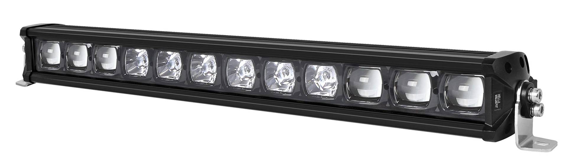 HELLA VALUEFIT LED Arbeitsscheinwerfer Lightbar LBX-720 - 12V / 24V - 5500lm - geschraubt/Anbau - stehend/hängend - weitreichende Ausleuchtung - Kabel: 2000mm - 1GJ 360 003-002 von Hella