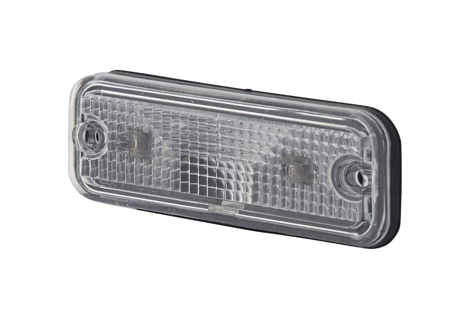 HELLA 2PF 961 167-021 Positionsleuchte - Begrenzungsleuchte - Anhänger - Wohnwagen - Halogen - 24V - Einbau - ECE - Lichtscheibenfarbe: glasklar - rechts/links - Menge: 2 von Hella