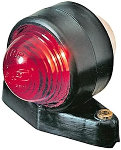 Hella 2XS 955 031-001 Umrissleuchte - Anbau - Lichtscheibenfarbe: milchweiß/rot/weiß - seitlicher An von Hella