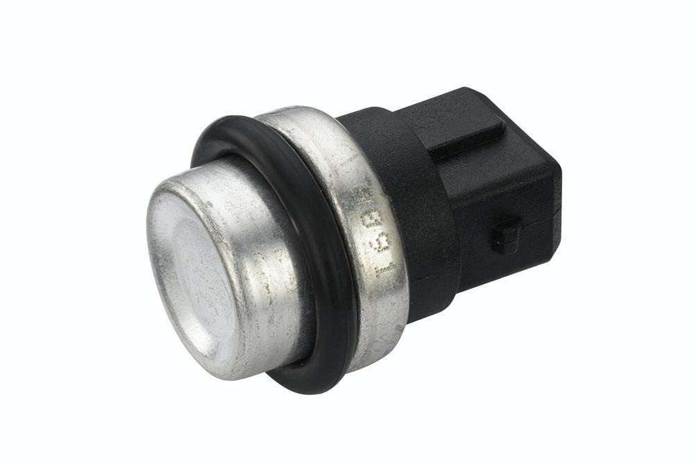 HELLA 6PT 009 107-241 Sensor, Kühlmitteltemperatur - 12V - 2-polig - gesteckt - mit Dichtung - mit Sicherungsring von Hella